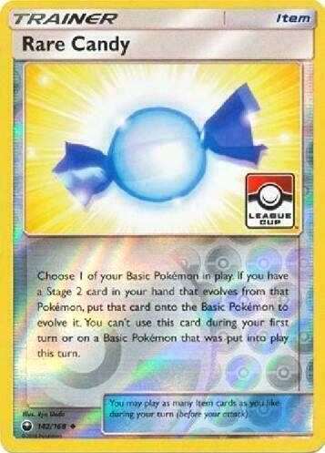 Rare Candy - 142/168 (League Cup) 142/168 from League & Championship Cards