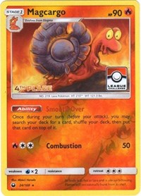 Magcargo - 24/168 (League Challenge) [4th Place] #024/168 from League & Championship Cards Pokemon card image