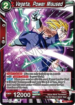 Vegeta, Power Misused #TB2-006 — World Martial Arts Tournament