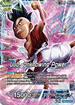 Uub // Uub, Unknowing Power #TB2-019 — World Martial Arts Tournament