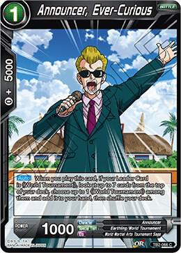 Announcer, Ever-Curious #TB2-066 — World Martial Arts Tournament
