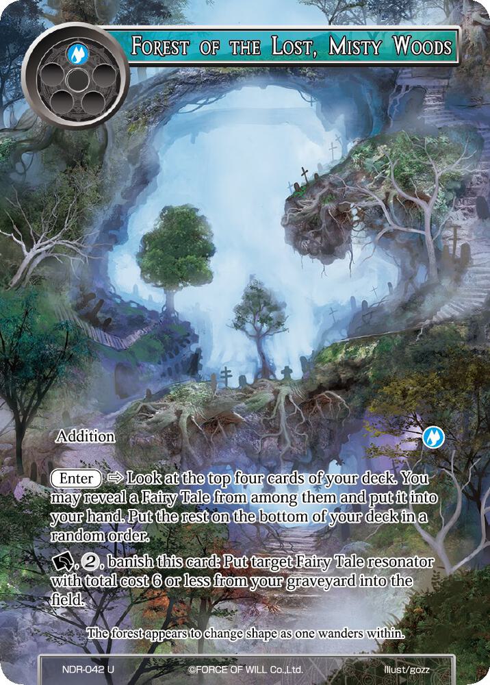 Forest of the Lost, Misty Woods (Full Art)