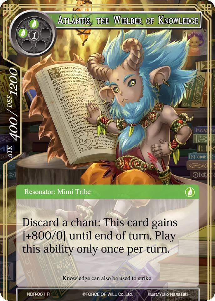 Atlantis, the Wielder of Knowledge