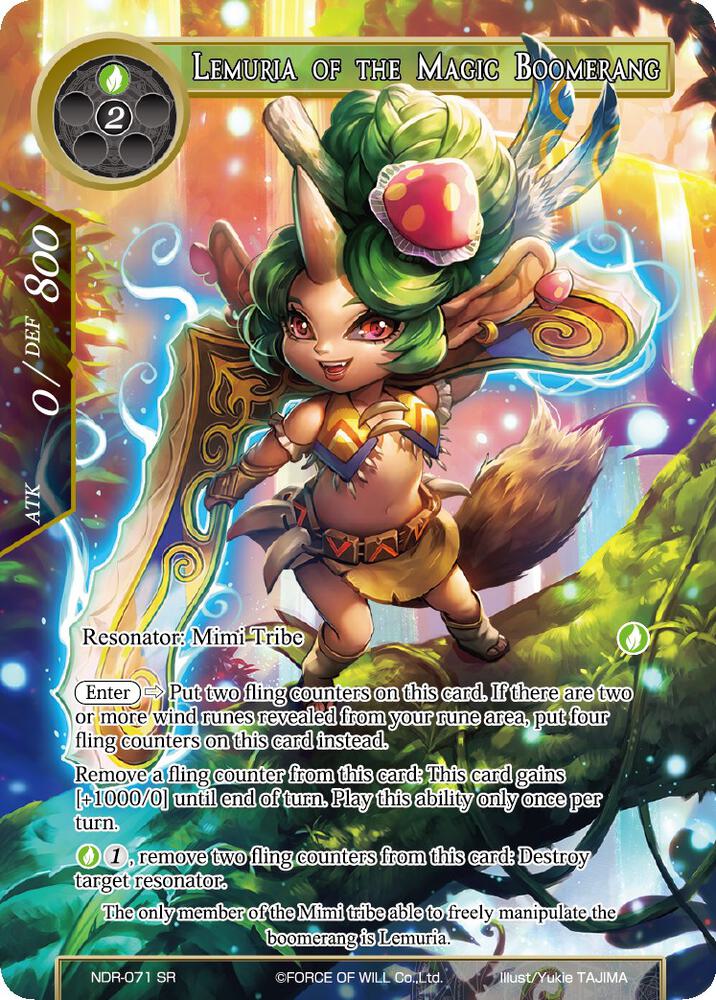 Lemuria of the Magic Boomerang (Full Art)
