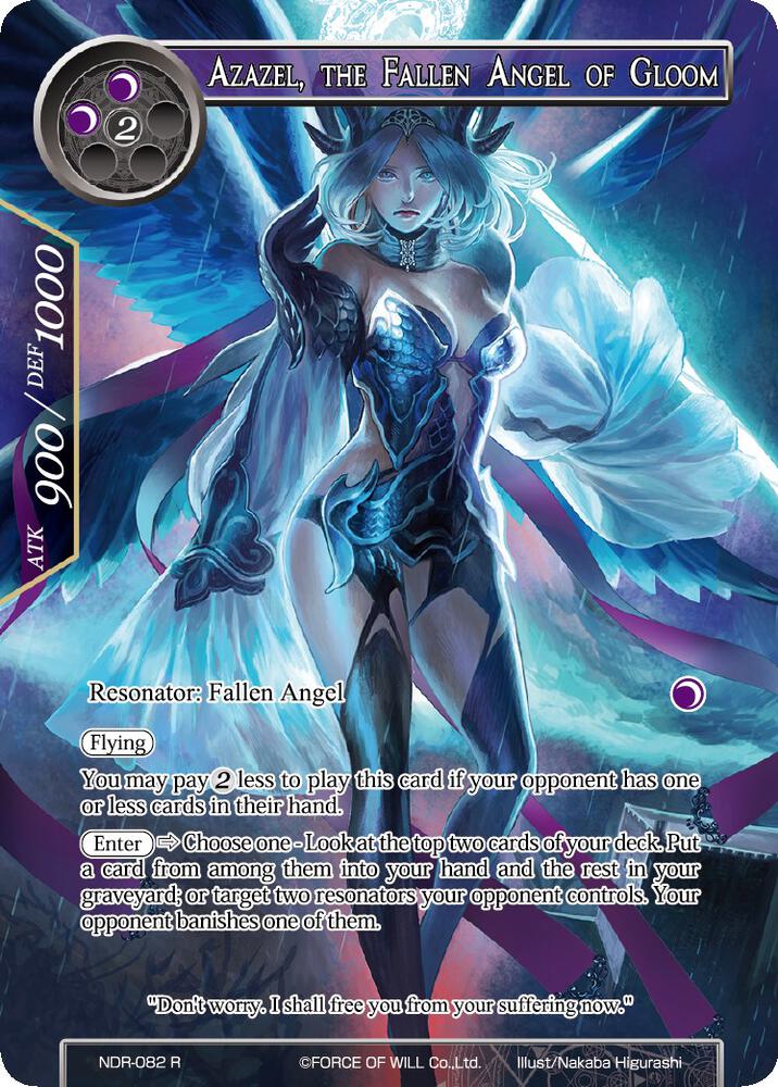 Azazel, the Fallen Angel of Gloom (Full Art)