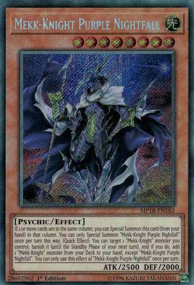 Mekk-Knight Purple Nightfall