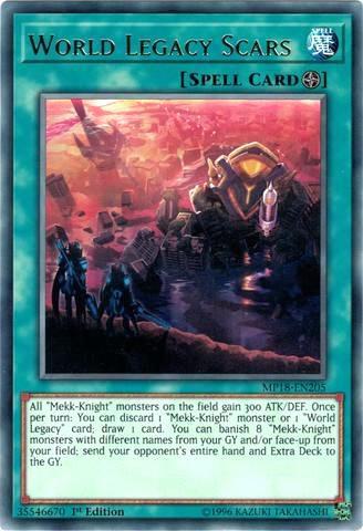 World Legacy Scars