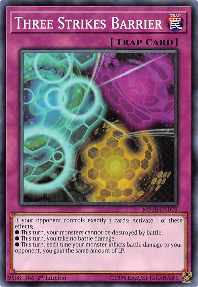 Three Strikes Barrier