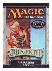 Judgment Theme Deck - Air Razers - Judgment - Magic: The Gathering card