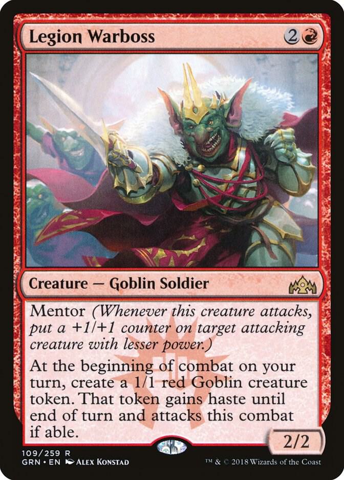 Legion Warboss 109 card