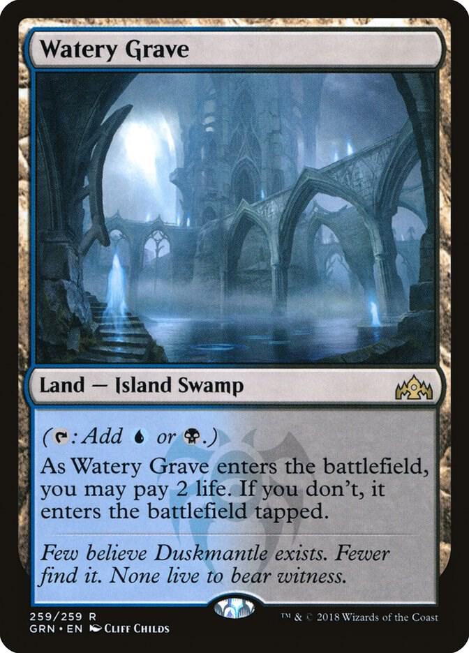 Watery Grave - Guilds of Ravnica - Magic: The Gathering