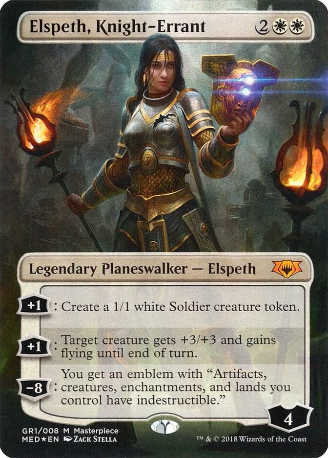 MTG  マジックザギャザリング 遍歴の騎士エルズペスElspethKnight 英)遍歴の騎士、エルズペス / Elspeth, Knight-Errant【ALA】 No
