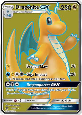 Dragonite GX (Full Art) - Dragon Majesty - Pokemon - TCGplayer.com
