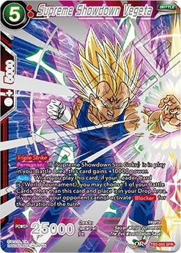 Supreme Showdown Vegeta (SPR) #TB2-005 — World Martial Arts Tournament