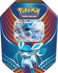 Evolution Celebration Tin [Glaceon GX] from SM - Celestial Storm Pokemon card image