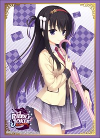 Bushiroad Sleeve Collection HG Vol.1612: RIDDLE JOKER - Hazuki Nijouin (60-Pack) · Bushiroad Card Sleeves