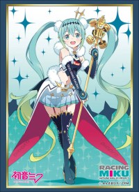Bushiroad Sleeve Collection HG Vol.1617: Vocaloid - Racing Miku Ver.2018 (60-Pac · Bushiroad Card Sleeves