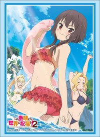 Bushiroad Sleeve Collection HG Vol.1640: KonoSuba 2 - Megumin Swimsuit Version ( · Bushiroad Card Sleeves
