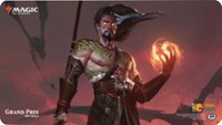 Magic Grand Prix 2018 Playmat: Sao Paulo - Sarkhan, Fireblood · Magic Promotional Playmats
