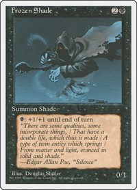 Frozen Shade - Fourth Edition - Magic: The Gathering card