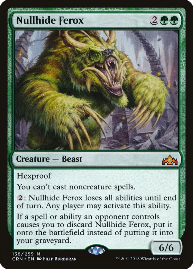 Nullhide Ferox - Guilds of Ravnica - Magic: The Gathering