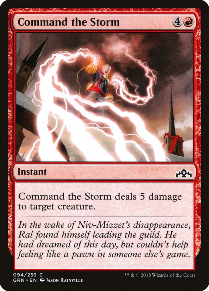 mtg red storm cards Neriv, Heart of the Storm [Tarkir: Dragonstorm] main image 1