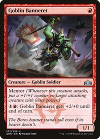 Goblin Banneret - Guilds of Ravnica - Magic: The Gathering card