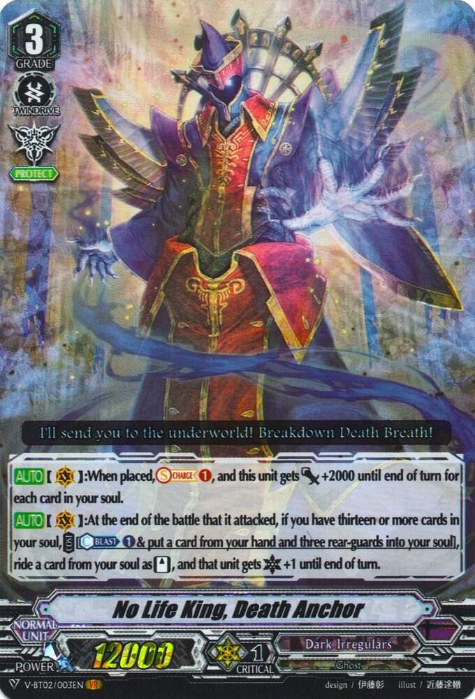 No Life King, Death Anchor