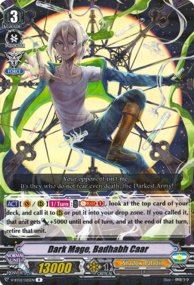 Dark Mage, Badhabh Caar