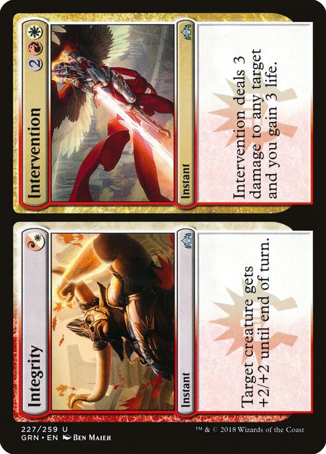 Integrity // Intervention 227 card