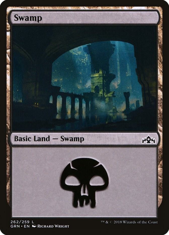 Swamp 262 card