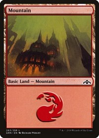 Mountain - Guilds of Ravnica - Magic: The Gathering card