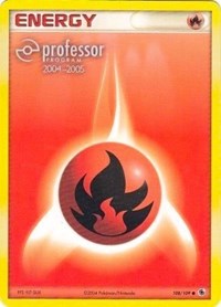 Fire Energy (2004-2005) #108/109 from Professor Program Promos Pokemon card image