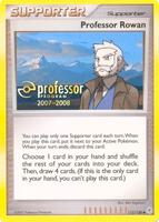 Professor Rowan [Professor Program 2007-2008] #112 from Pokemon Diamond & Pearl