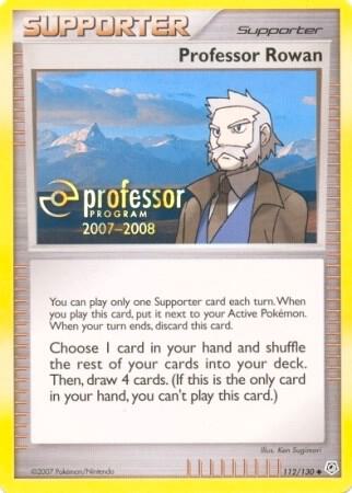 Professor Rowan (2007) 112/130 from Professor Program Promos