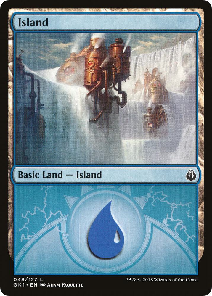 Island (048) - Guilds of Ravnica: Guild Kits - Magic: The