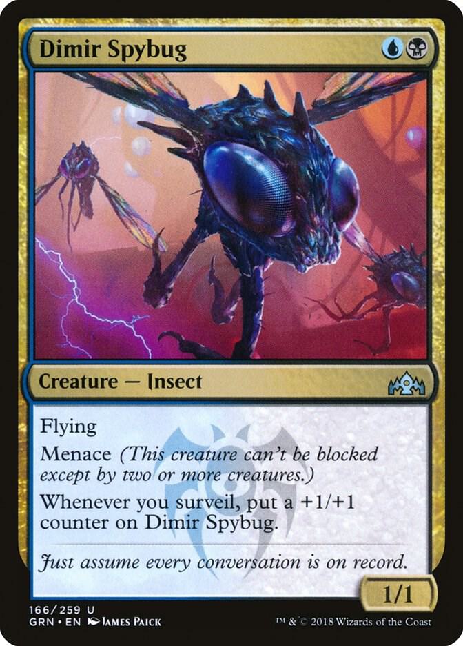 Dimir Spybug 166 card