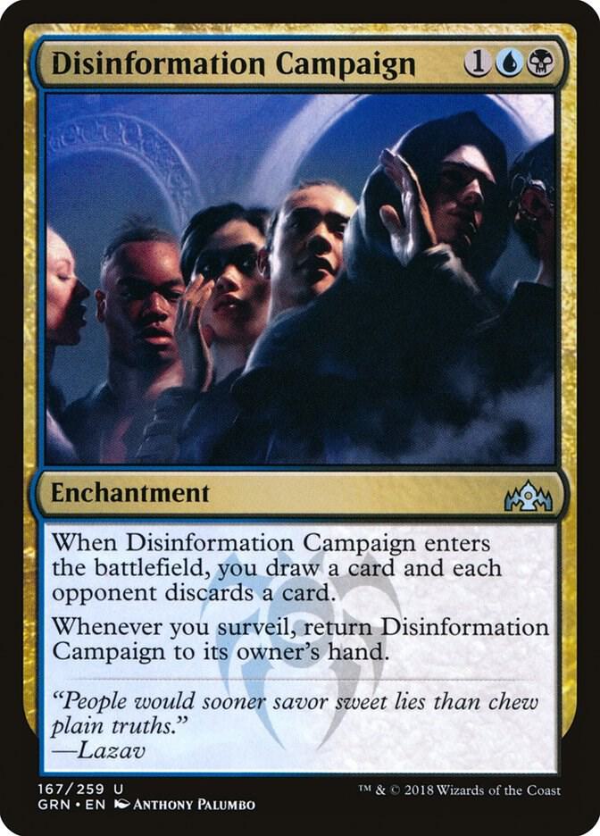 Disinformation Campaign 167 card