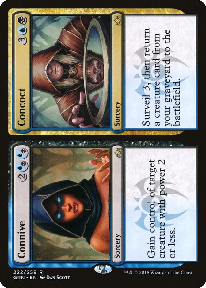 Connive // Concoct - Guilds of Ravnica - Magic: The Gathering Connive // Concoct - Guilds of Ravnica - Magic: The Gathering