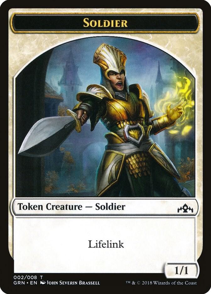 Soldier Token - Guilds of Ravnica - Magic: The Gathering - TCGplayer.com