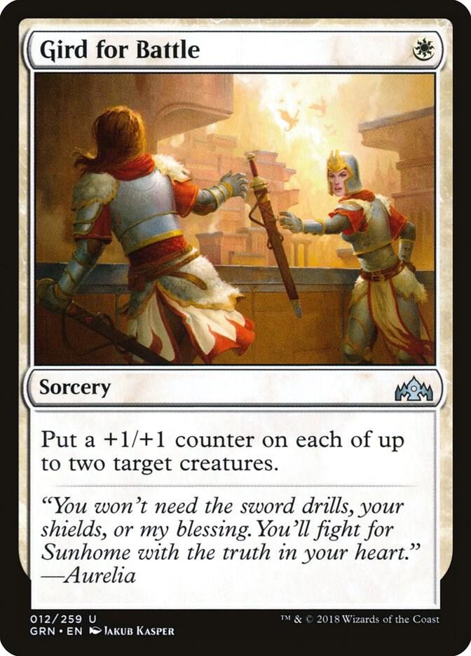Gird for Battle 12 card