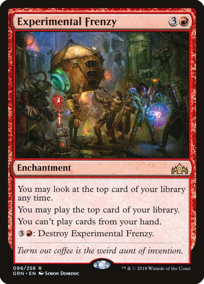 Experimental Frenzy - Guilds of Ravnica - Magic: The Gathering - TCGplayer.com Experimental Frenzy - Guilds of Ravnica - Magic: The Gathering - TCGplayer.com