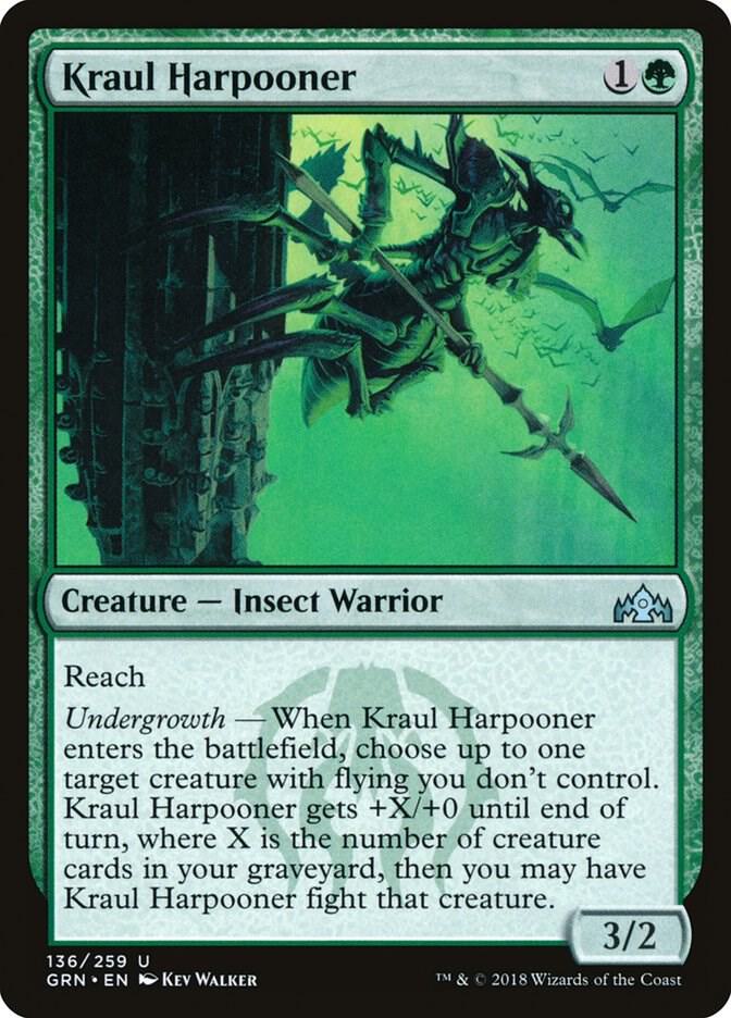 Kraul Harpooner 136 card