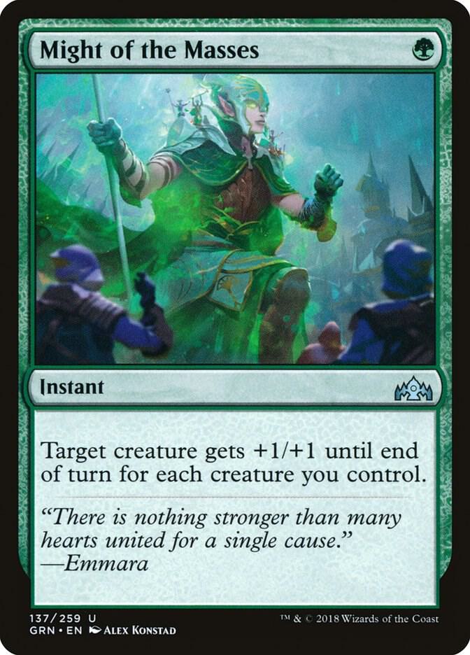 Might of the Masses 137 card