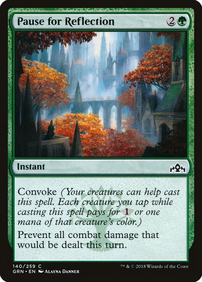 Pause for Reflection - Guilds of Ravnica - Magic: The Gathering