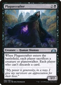 Plaguecrafter - Guilds of Ravnica - Magic: The Gathering card