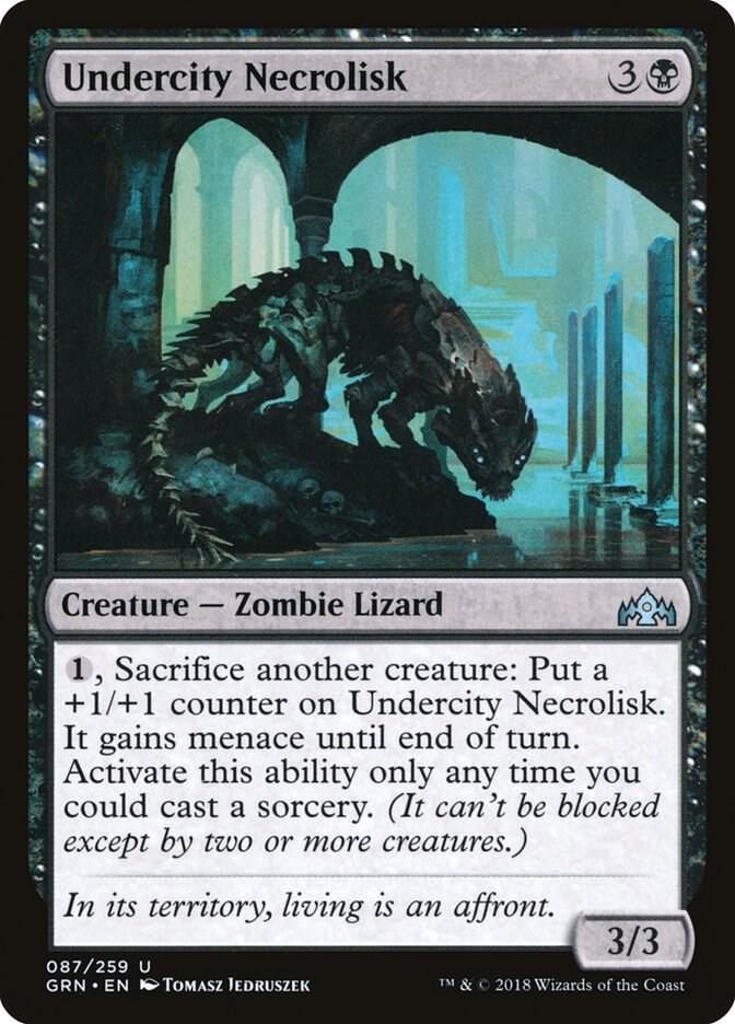 Undercity Necrolisk 87 card