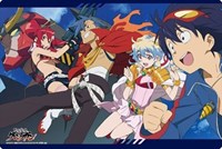 Bushiroad Rubber Mat Collection Vol.190: Gurren Lagann · Bushiroad Playmats
