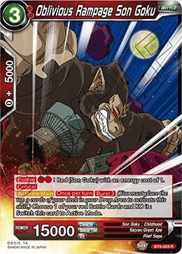 Oblivious Rampage Son Goku #BT5-003 — Miraculous Revival
