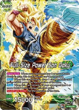 Son Goku // Full-Size Power Son Goku - Promotion Cards - Dragon